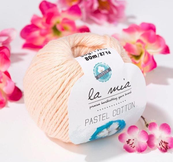 La Mia Pastel Cotton Yavruağzı El Örgü İpi - L056 - 33617 - Image 1