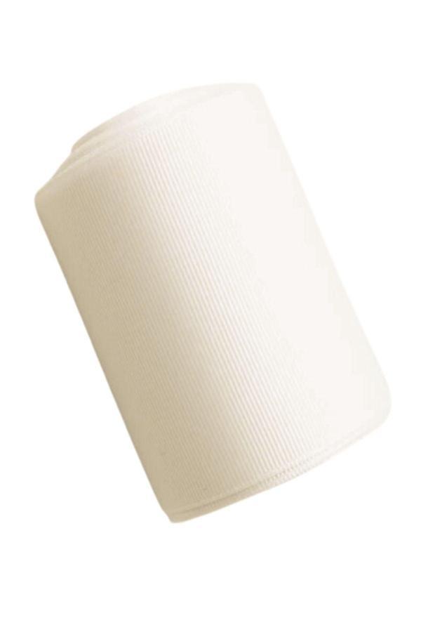 Grogren Kurdele 1 cm 10 Metre Ekru - Image 1