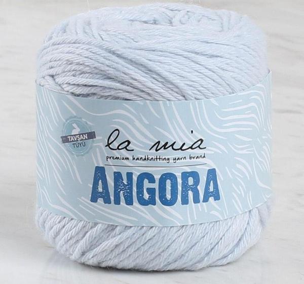 La Mia Angora Buz Mavi El Örgü İpi - L128 - 34214 - Image 1