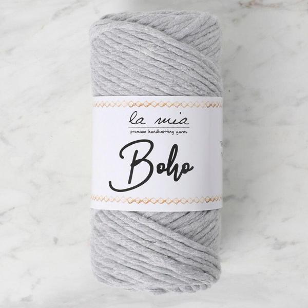 La Mia Boho Açık Gri Büküm Makrome İpi - L044 - 34210 - Image 1