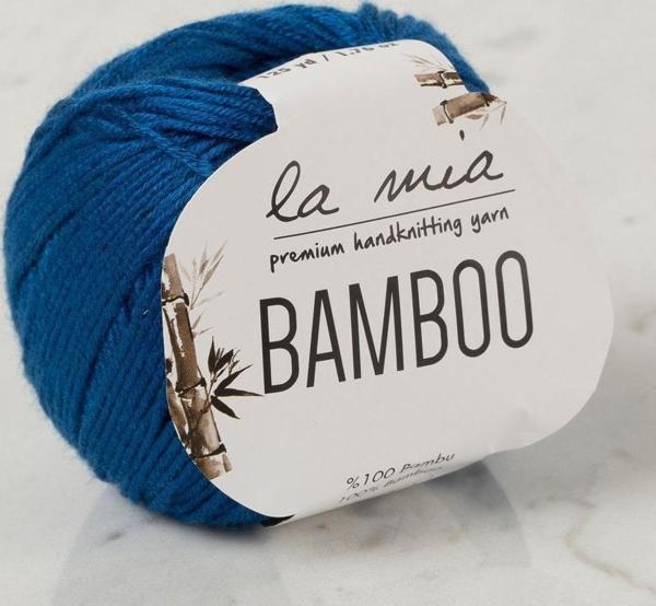 La Mia Bamboo Lacivert El Örgü İpi - L196 - 33856 - Image 1