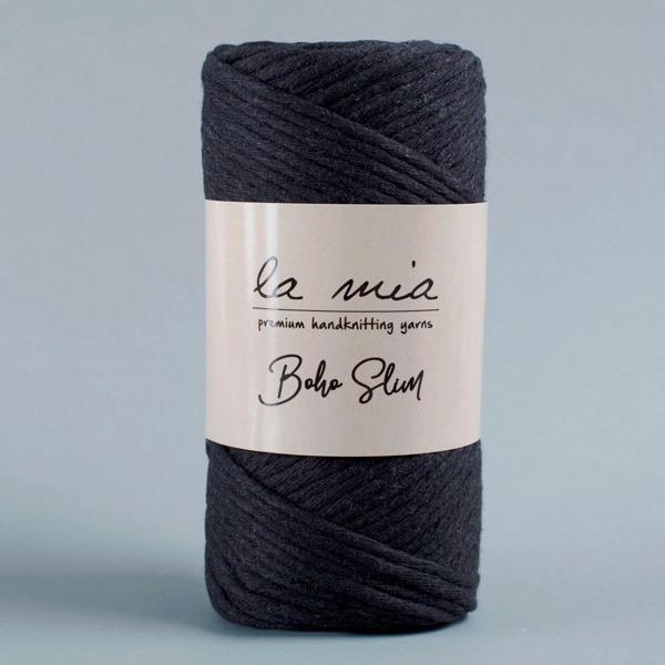 La Mia Boho Slim Siyah El Örgü İpi -L006 - 34203 - Image 1