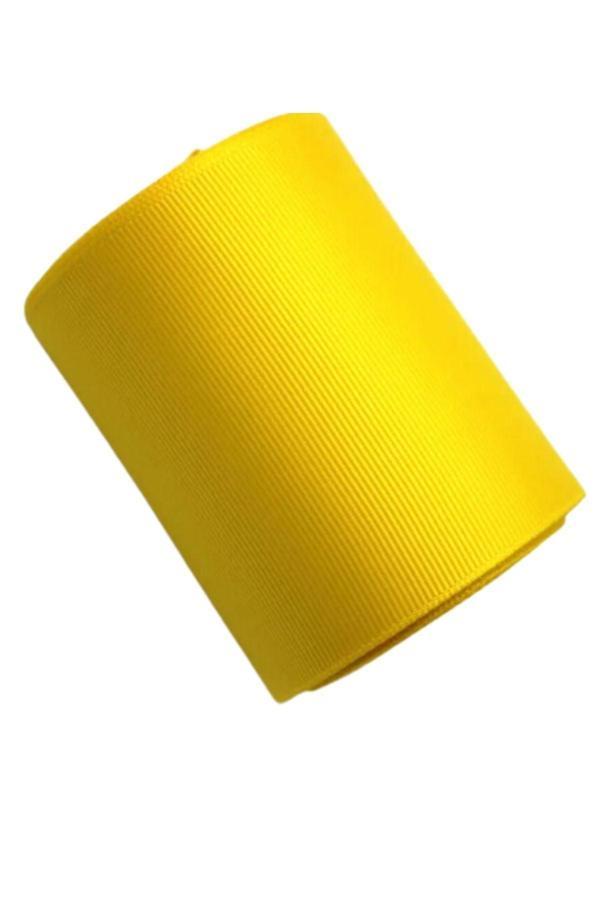 Grogren Kurdele 2 cm 10 Metre Koyu Sarı - Image 1