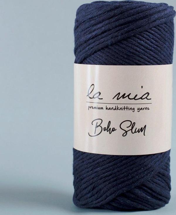La Mia Boho Slim Lacivert El Örgü İpi -L023 - 34202 - Image 1