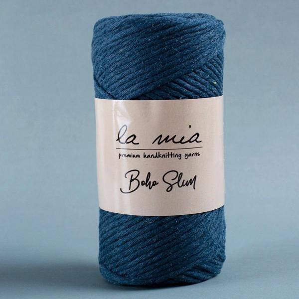 La Mia Boho Slim Havacı Mavi El Örgü İpi -L110 - 34199 - Image 1