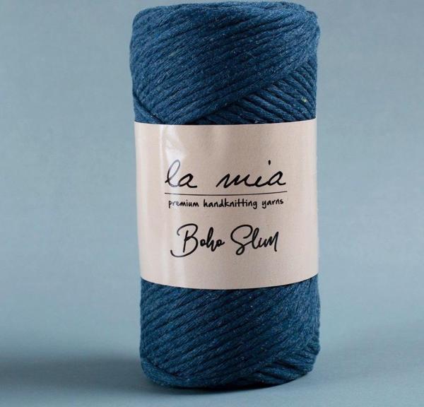 La Mia Boho Slim Havacı Mavi El Örgü İpi -L110 - 34199 - Image 1