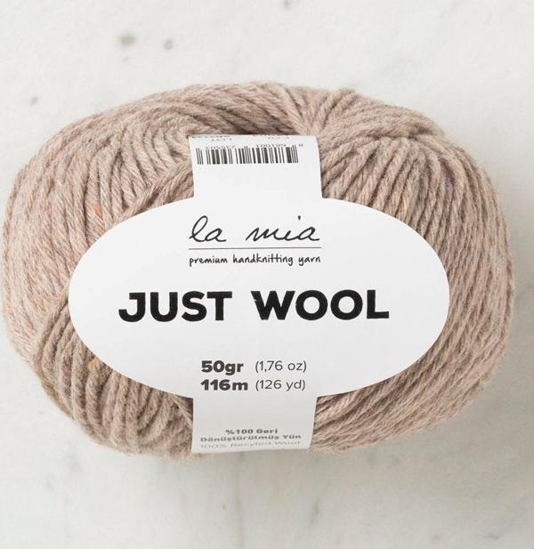 La Mia Just Wool Bej El Örgü İpi - LT004 - 33840 - Image 1