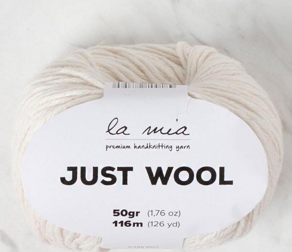 La Mia Just Wool Krem El Örgü İpi - LT018 - 34183 - Image 1