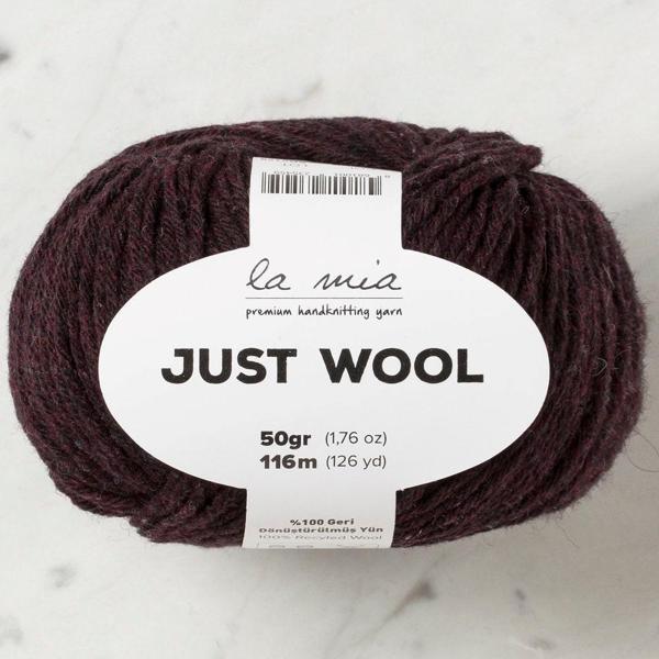 La Mia Just Wool Mürdüm El Örgü İpi - LT009 - 33835 - Image 1