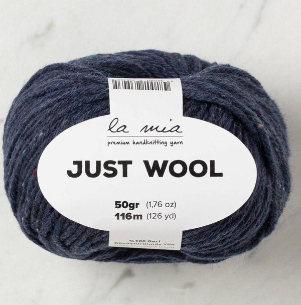 La Mia Just Wool Lacivert El Örgü İpi - LT011 - 33833 - Image 1