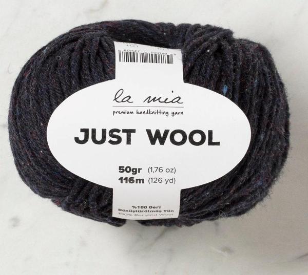 La Mia Just Wool Koyu Lacivert El Örgü İpi - LT012 - 33832 - Image 1