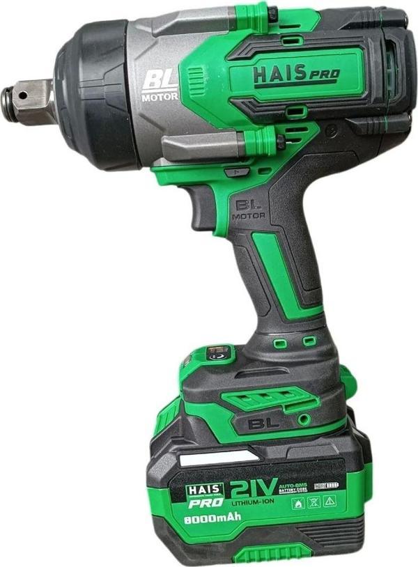 Hais Haıspro Profesyonel Darbeli Somun Sıkma 2000 Nm 21 V - Image 1