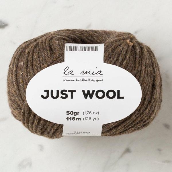 La Mia Just Wool Kahverengi El Örgü İpi - LT013 - 33831 - Image 1