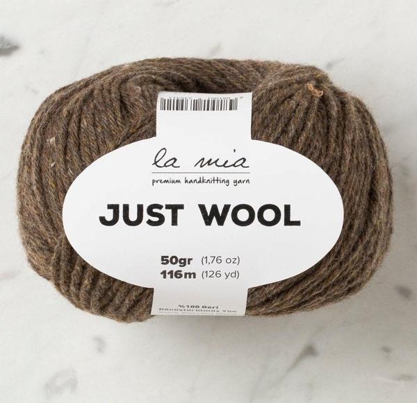 La Mia Just Wool Kahverengi El Örgü İpi - LT013 - 33831 - Image 1