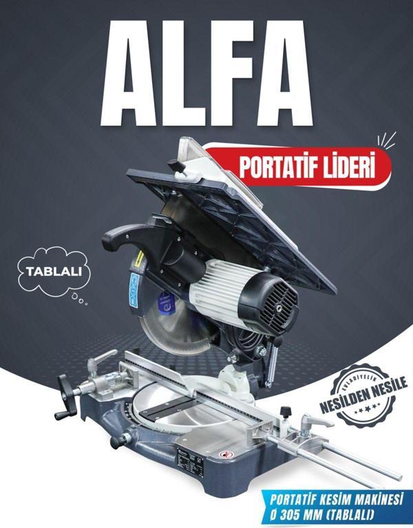 Özçelik Alfa Potatif Kesim Makinesi 305 Mm - Image 1