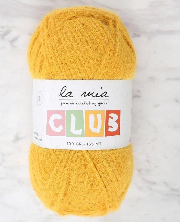 La Mia Club Hardal El Örgü İpi - 619 - Image 1