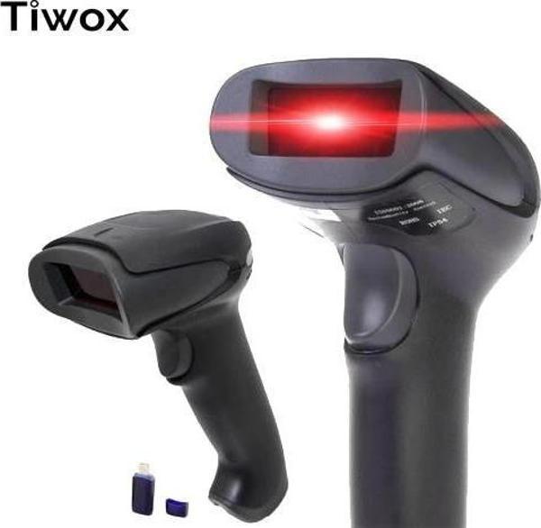 Tıwox Vsk-118+ 2d Karekod Kablosuz Barkod Okuyucu + Mını Usb Dongle - Image 1