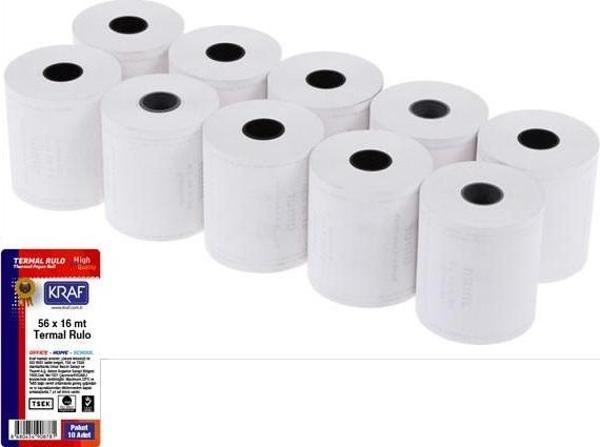 KRAF RULO TERMAL 56X16 - (10 Adet) - Image 1