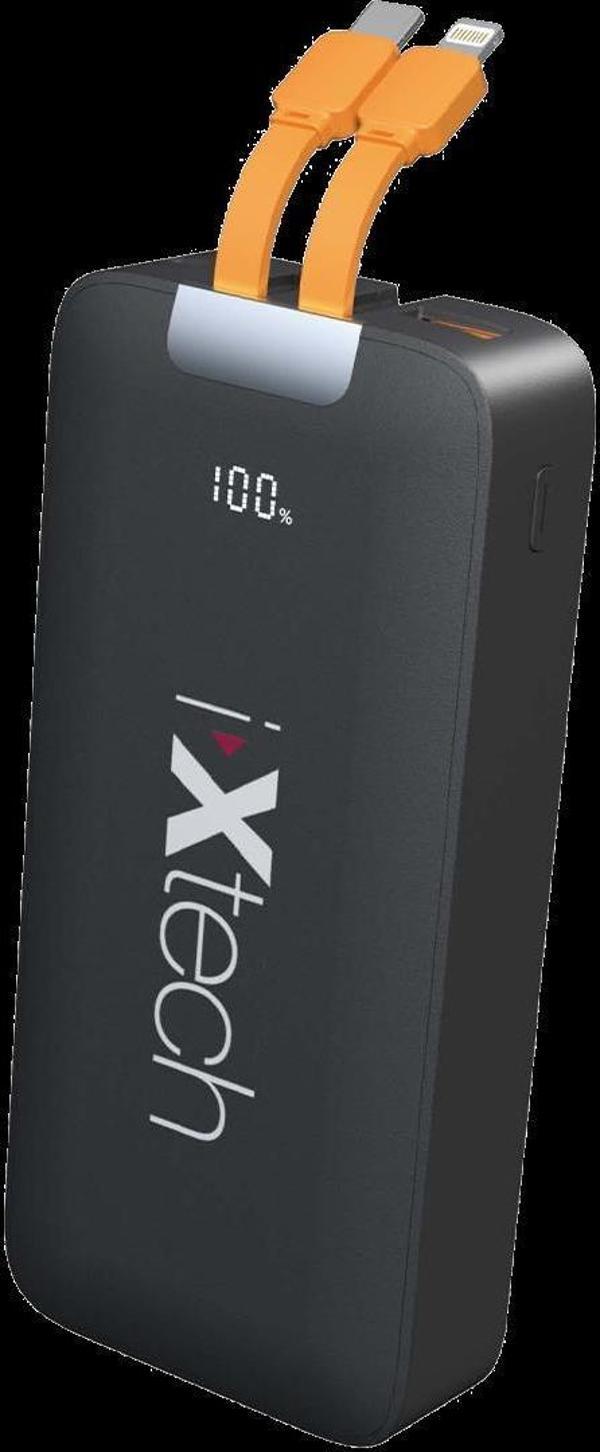 İxtech 20.000 Mah Powerbank 22.5W Siyah Ix-Pb023 - Image 1