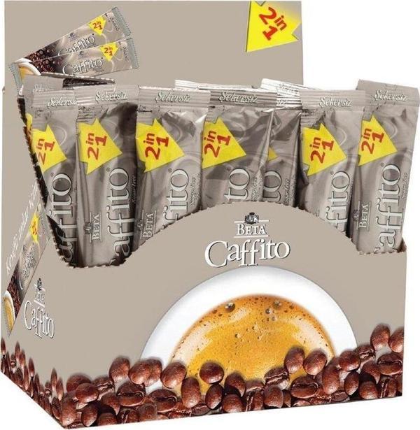 Beta Tea Şekersiz Hazır Kahve Display Kutuda 40 Adet X 14 Gr - Image 1