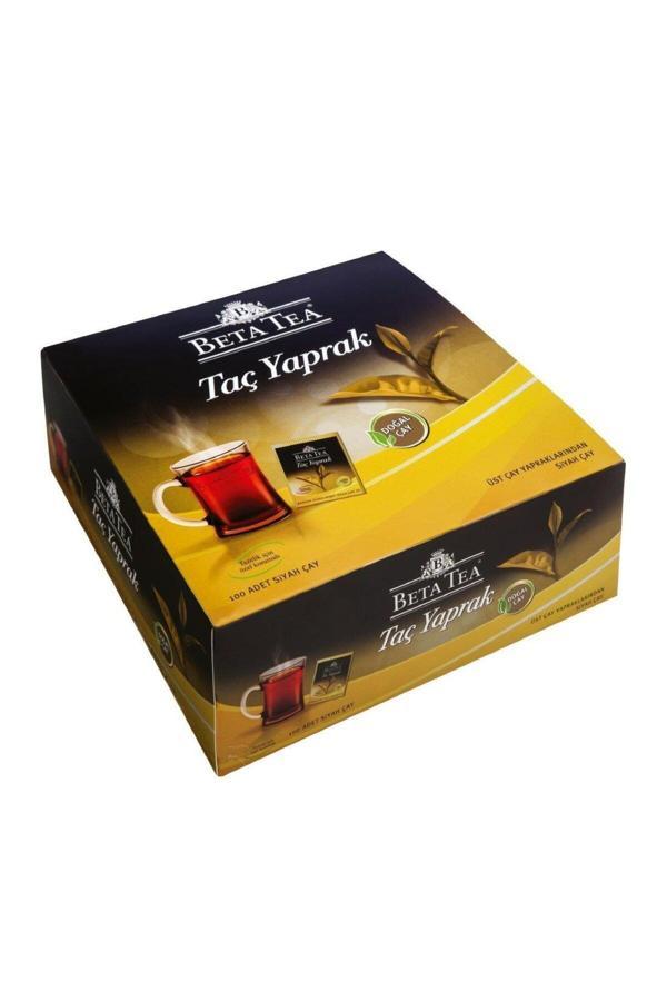 Beta Tea Beta Taç Yaprak Bardak Poşet Çay 100 Adet - Image 1