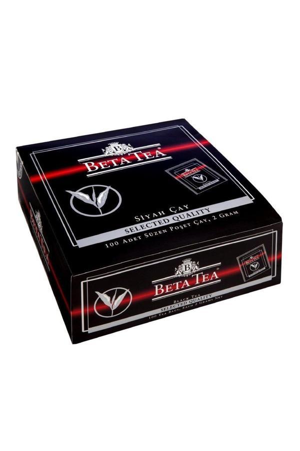 Beta Tea Beta Selected Quality Bardak Poşet 100 Adet (Seylan Çayı - Ceylon Tea) - Image 1