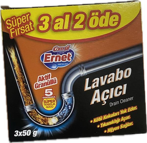ERNET LAVABO AÇICI 3AL2ÖDE 3X50GR - Image 1
