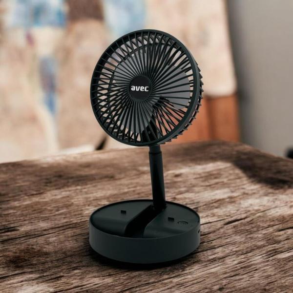 Avec Vantilatör Fan Masa Üstü Mini Şarjlı 5V AV-F550 - Image 1
