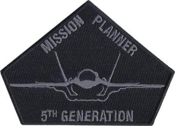Aplike Ütü İle Yapışan Mission Planner Siyah Arma 6 cm - Image 1