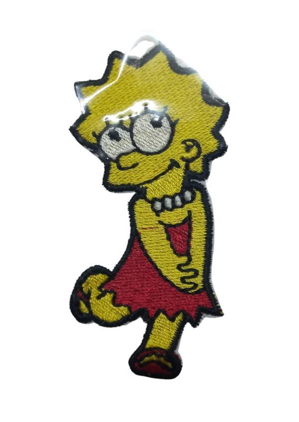 Aplike Ütü İle Yapışan Simpson Lisa Arma 6x2,5 cm - Image 1