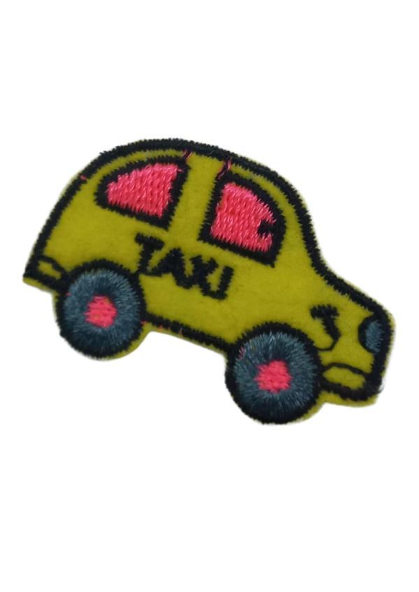 Aplike Ütü İle Yapışan Taxi Arma 3x2,5 cm - Image 1