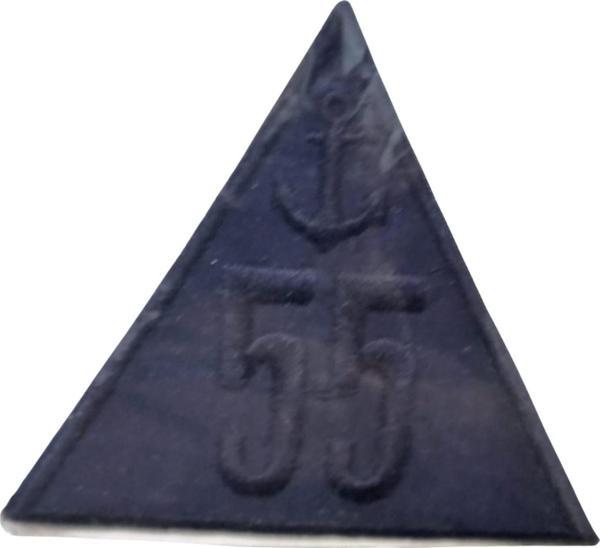 Aplike Ütü İle Yapışan Üçgen Çapa 55 Arma 5x4 cm - Image 1
