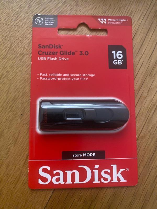 SanDisk Cruzer Glide™ 3.0 USB Flash Drive 16GB - Image 1