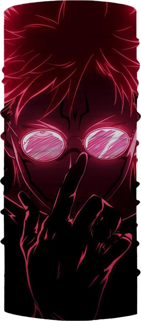 Bebo Store Extreme Outdoor Spor , Motorcu ve Bisiklet Kullananlara Özel Desenli Buff Boyunluk Bandana Balaklava (anime-201) - Image 1