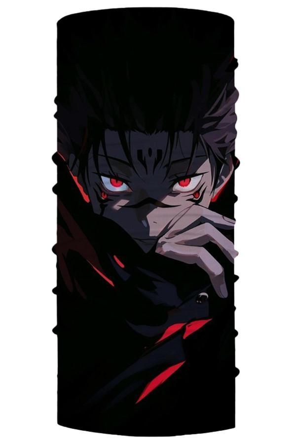 Bebo Store Extreme Outdoor Spor , Motorcu ve Bisiklet Kullananlara Özel Desenli Buff Boyunluk Bandana Balaklava (anime-198) - Image 1