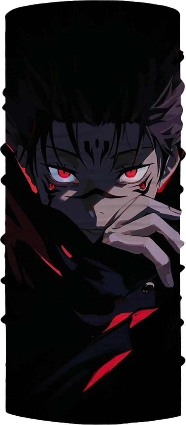 Bebo Store Extreme Outdoor Spor , Motorcu ve Bisiklet Kullananlara Özel Desenli Buff Boyunluk Bandana Balaklava (anime-198) - Image 1