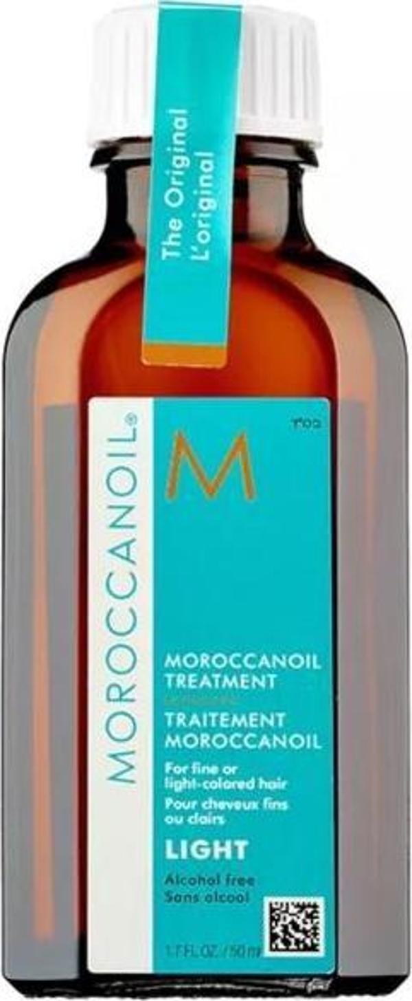 Moroccanoil Light İnce Telli veya Açık Renkli Saçlar için Hafif Bakım Yağı 50 ml - Image 1