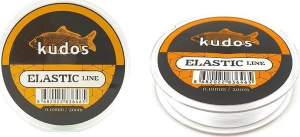 Kudos Elastic Line 200m Yem İpi 0,10mm - Image 1