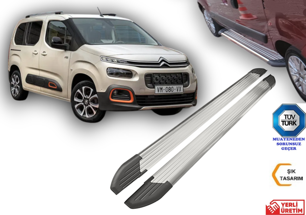 Berlingo 2019 2020 2021 Kısa Şase Yan Basamak  - Image 1