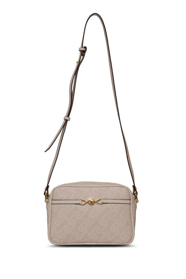 U.S. Polo Assn. Us25109 Kadın Omuz Çantası Krem - Image 1