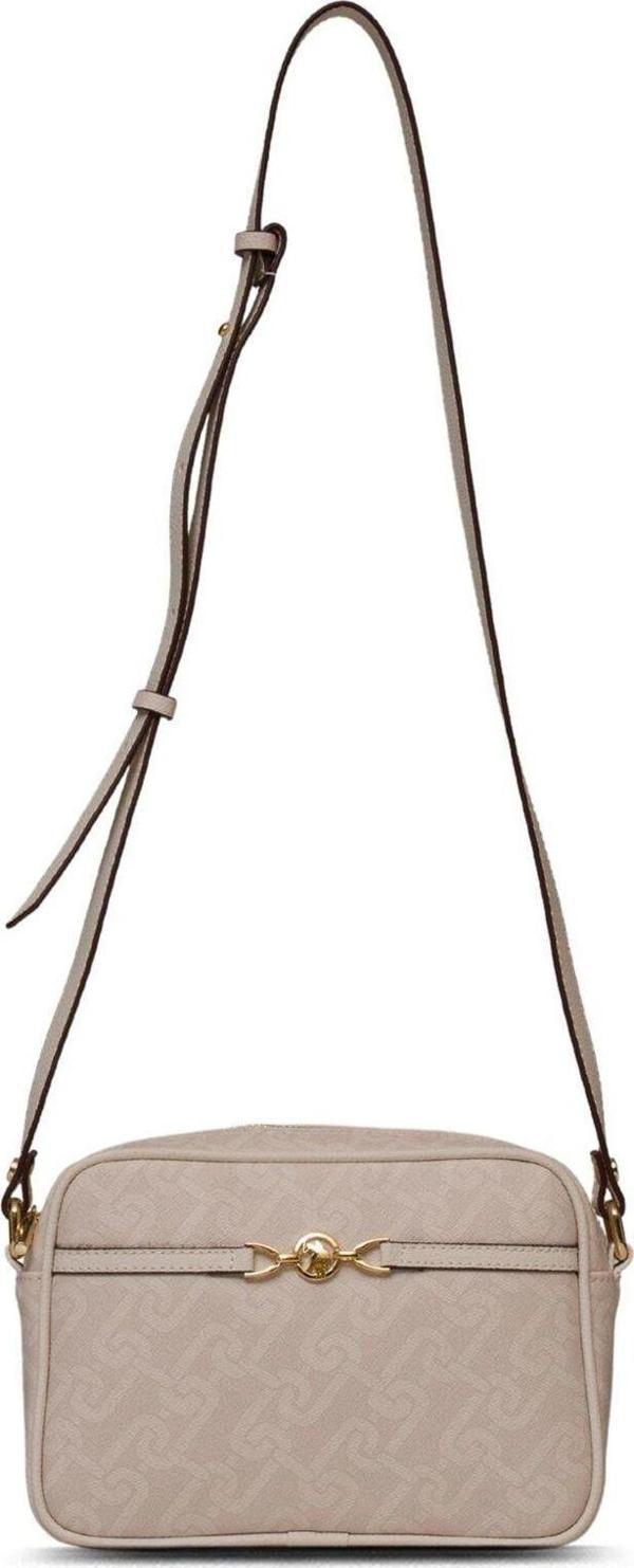 U.S. Polo Assn. Us25109 Kadın Omuz Çantası Krem - Image 1