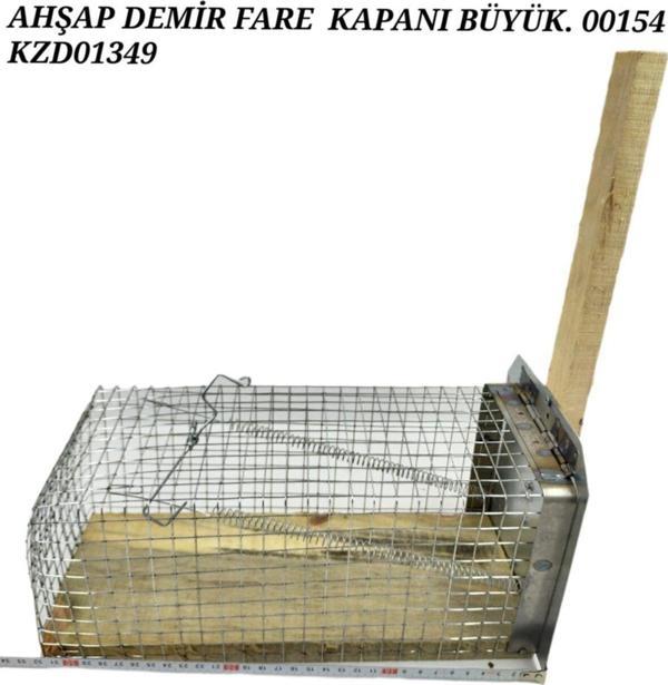 Komodo Ahşap-Demir Fare Kapanı - Büyük - Image 1