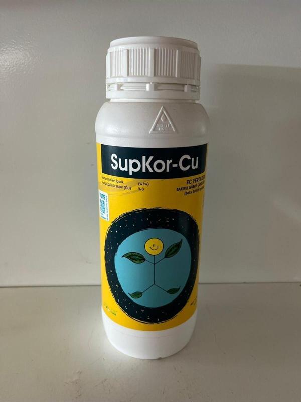 2000 Tarım Supkor-Cu | Kök | Bakır Sülfat İçerikli Sıvı Gübre Çözeltisi 1 Litre - Image 1