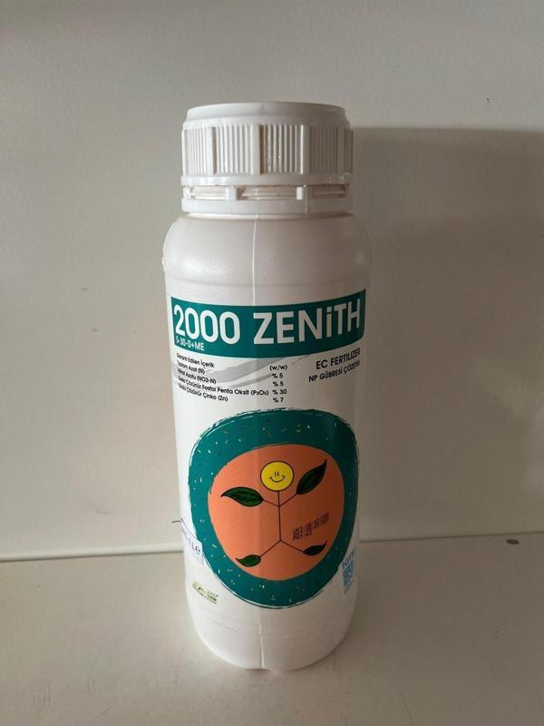 2000 Tarım 2000 Zenith 5-30-0 Çiçeklendirici Yaprak Gübresi 1 Litre - Image 1
