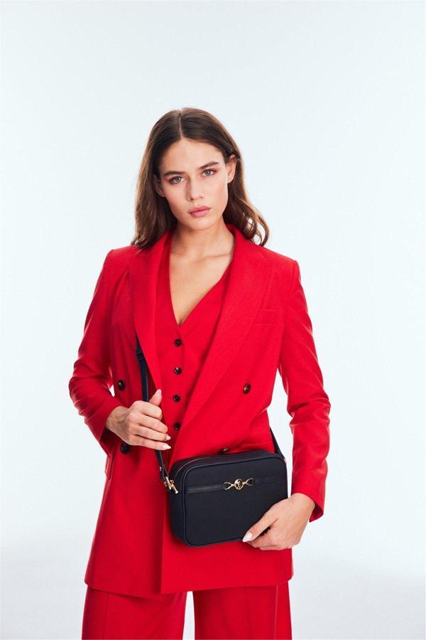 U.S. Polo Assn. Us25234 Kadın Çapraz Çanta Siyah - Image 1