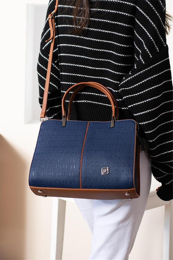 Ayakkabı Fuarı Elit Slh4079 Kadın Kol Çantası Lacivert - Image 1