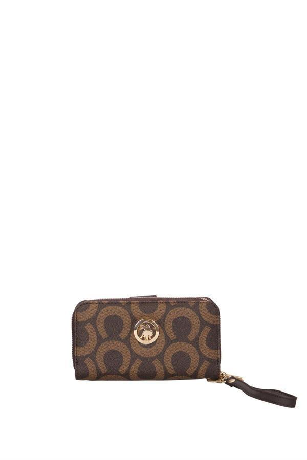 U.S. Polo Assn. Usc25363 Kadın Portföy Çanta Kahverengi - Image 1