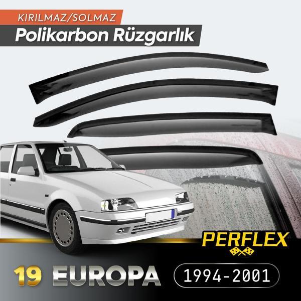 Renault 19 Europa 1994-2001 Cam Rüzgarlığı V2 Düz - Image 1