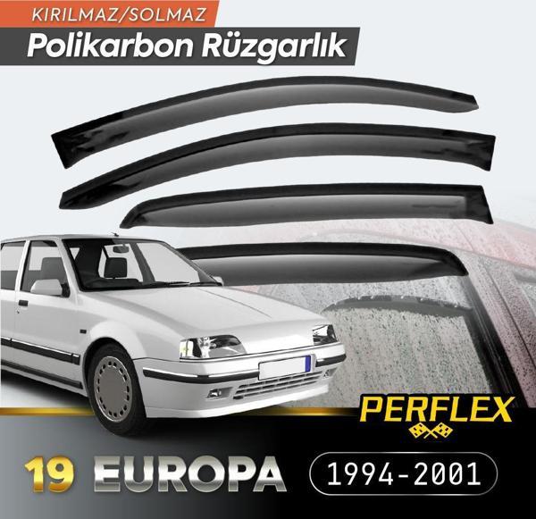 Renault 19 Europa 1994-2001 Cam Rüzgarlığı V2 Düz - Image 1