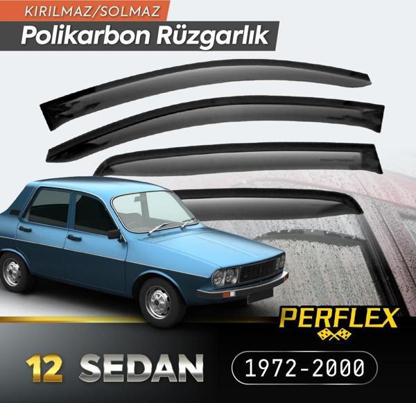 Renault 12 Sedan 1972-2000 Cam Rüzgarlığı V2 Mugen - Image 1